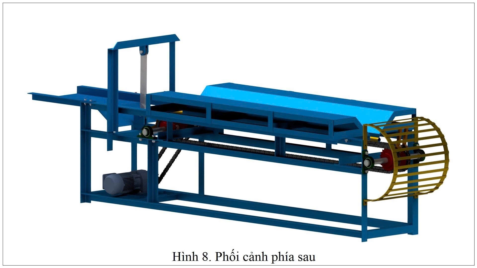 Máy xẻ thân chuối Hồ Hoàn Cầu phục vụ sơ chế nguyên liệu